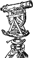 [graphic of a theodolite]