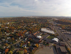 Saugus High School Aerial Photo & Boston