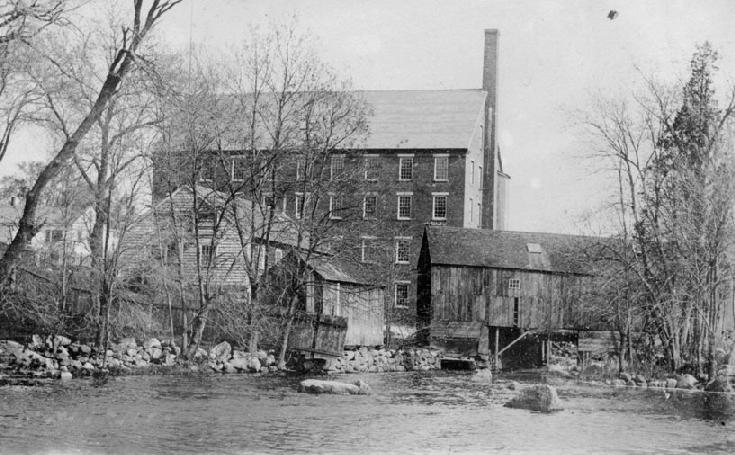 Saugus River and mill
